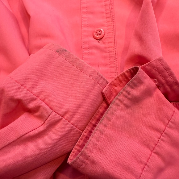 Vintage London Fog Pink Trenchcoat Jacket Women’s Size 14 Made In Taiwan - Picture 8 of 9